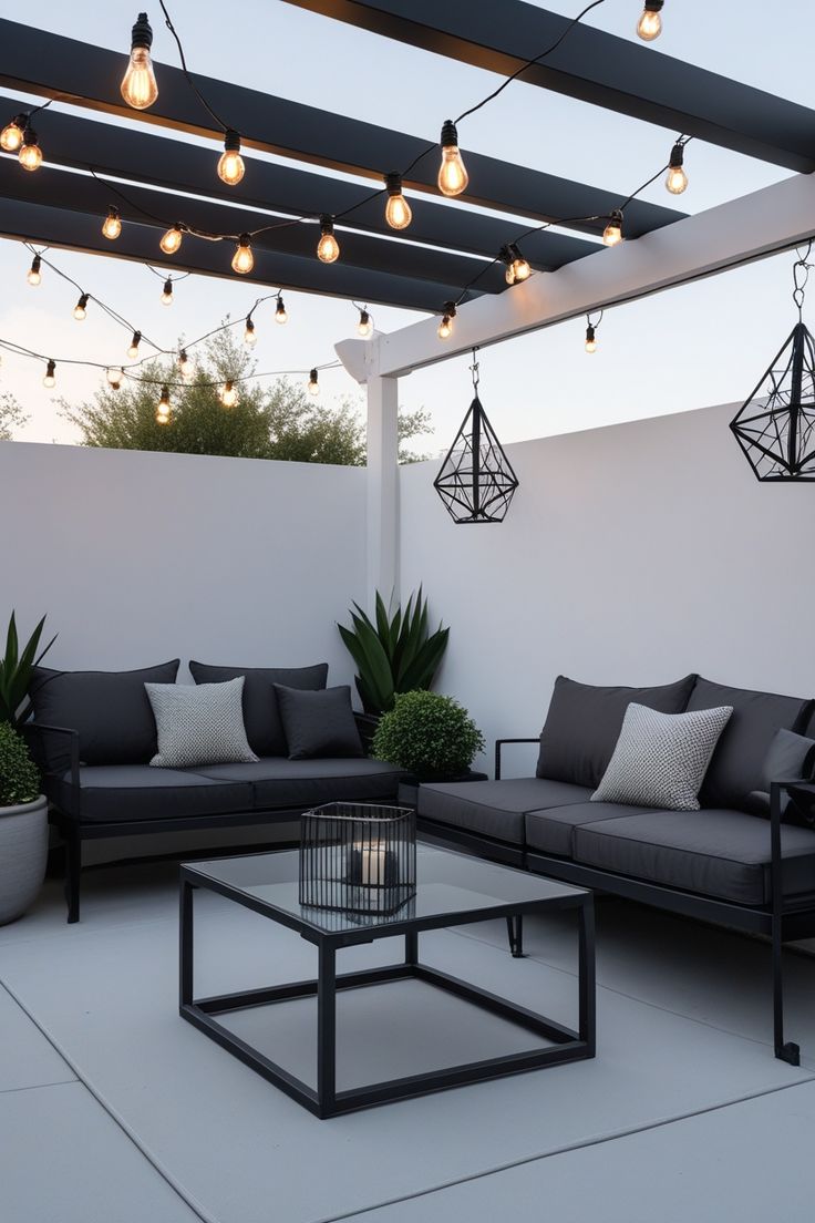 Outdoor Lighting Setup