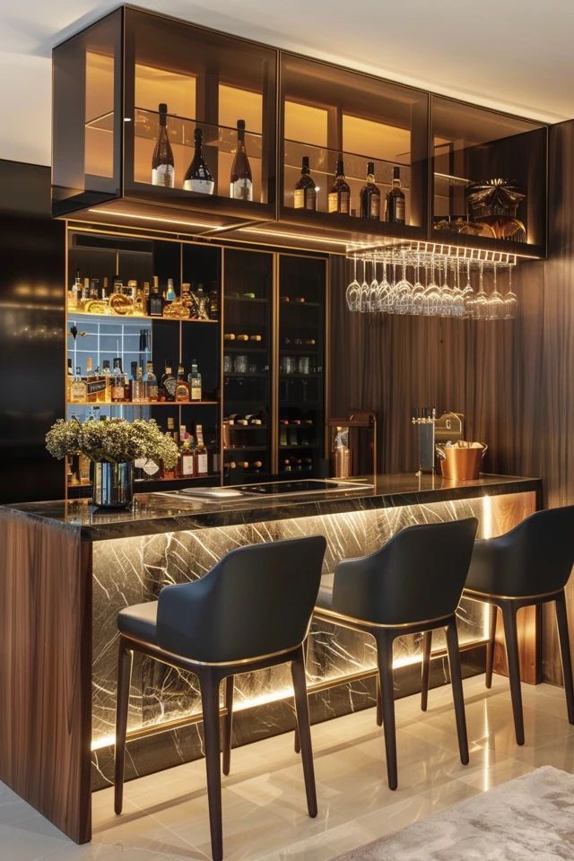 Modern Home Mini Bar