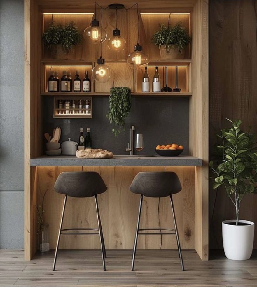 Compact Apartment Mini Bar