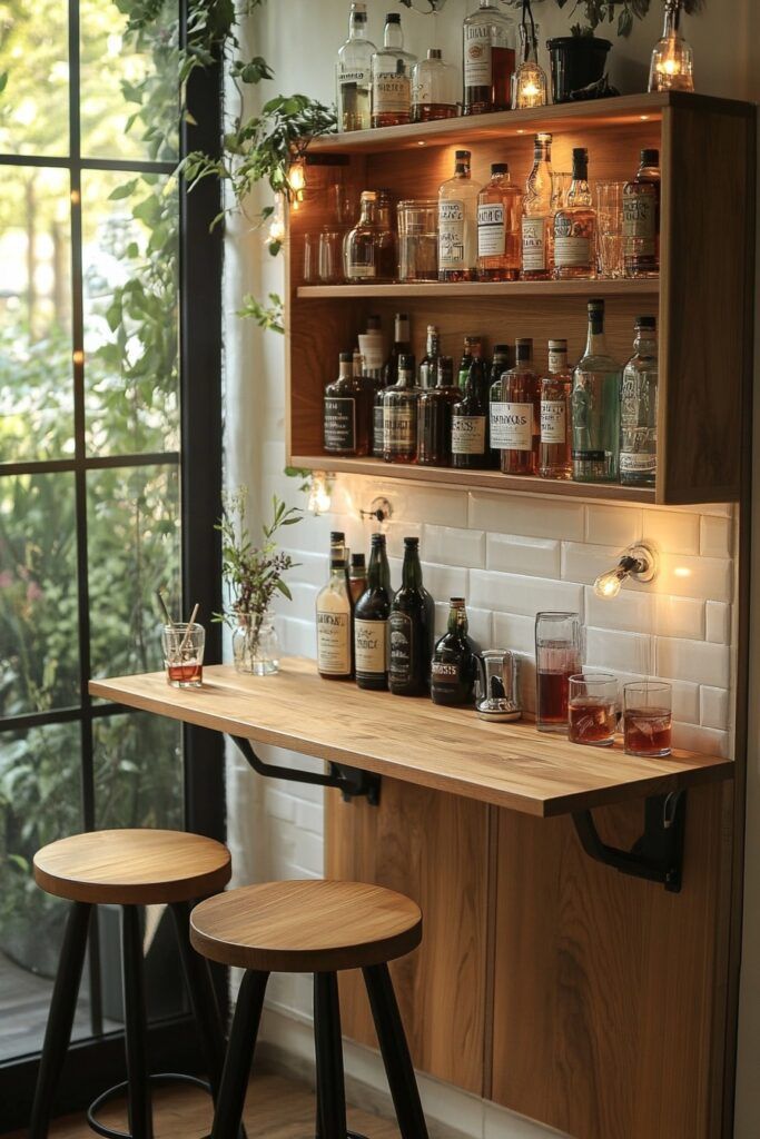 Compact Apartment Mini Bar